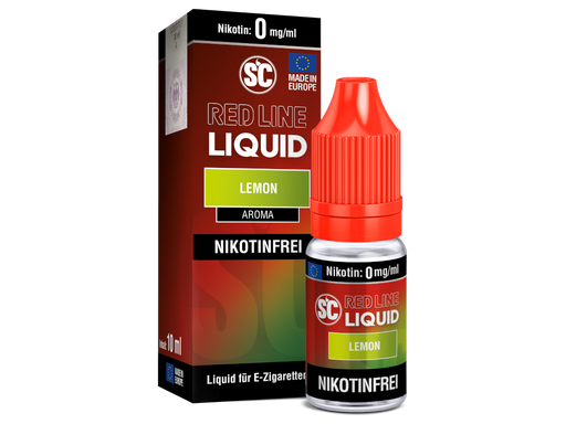 [SCL10RLM-0-K] SC - Red Line Nikotin - Lemon 0 mg/ml 500er Packung