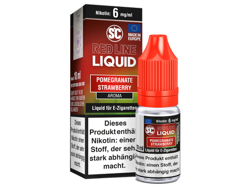 [SCL10RPS-6-H] SC - Red Line Nikotin - Pomegranate Strawberry 6 mg/ml 10er Packung
