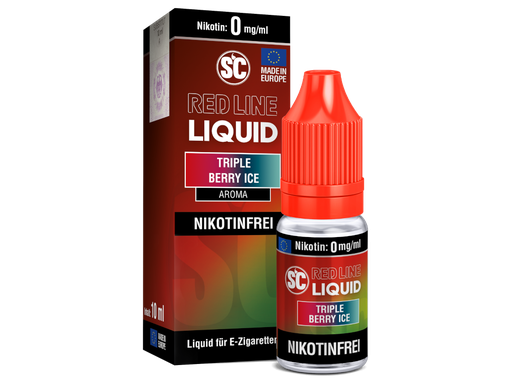 [SCL10RTB-0-H] SC - Red Line Nikotin - Triple Berry Ice 0 mg/ml 10er Packung