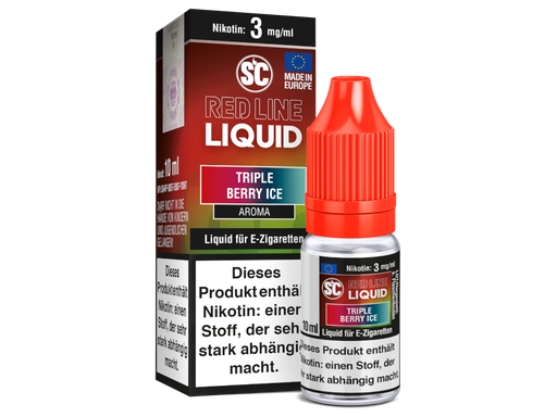 [SCL10RTB-3] SC - Red Line Nikotin - Triple Berry Ice 3 mg/ml