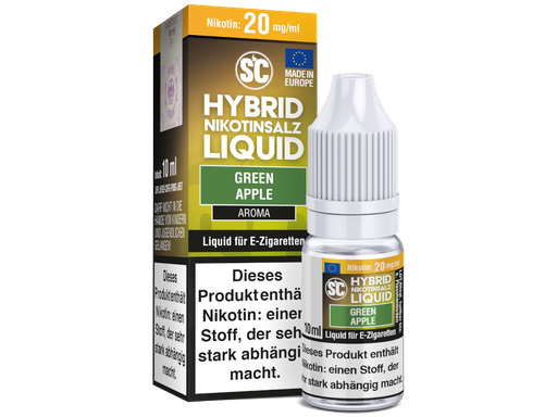 [SCLH10GA-5-H] SC - Green Apple - Hybrid Nikotinsalz Liquid 5 mg/ml 10er Packung