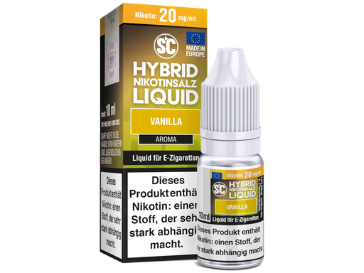 [SCLH10HV-20] SC - Vanilla - Hybrid Nikotinsalz Liquid 20 mg/ml