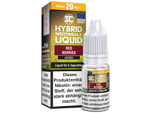 [SCLH10RB-5] SC - Red Berries - Hybrid Nikotinsalz Liquid 5 mg/ml
