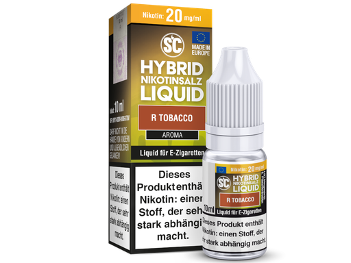 [SCLH10RT-10-K] SC - R Tobacco - Hybrid Nikotinsalz Liquid 10 mg/ml 500er Packung