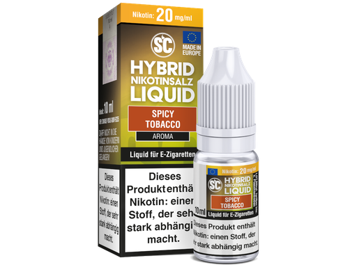 [SCLH10ST-5-K] SC - Spicy Tobacco - Hybrid Nikotinsalz Liquid 5 mg/ml 500er Packung