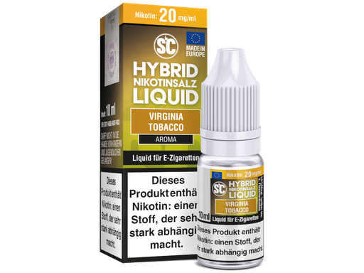 [SCLH10VT-5-H] SC - Virginia Tobacco - Hybrid Nikotinsalz Liquid 5 mg/ml 10er Packung