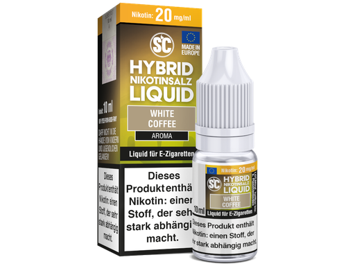 [SCLH10WC-5] SC - White Coffee - Hybrid Nikotinsalz Liquid 5 mg/ml