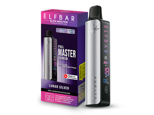 [EB100EM-10] Elfbar - Elfa Master Akku 850 mAh Lunar Silver