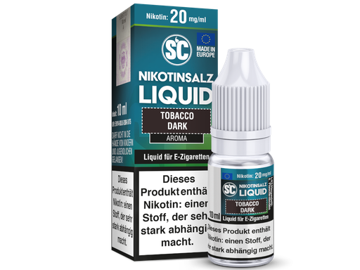 [SCLS10TD-20-H] SC - Tobacco Dark - Nikotinsalz Liquid 20 mg/ml 10er Packung