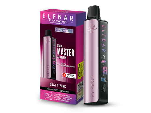 [EB100EM-11-H] Elfbar - Elfa Master Akku 850 mAh Dusty Pink 10er Packung