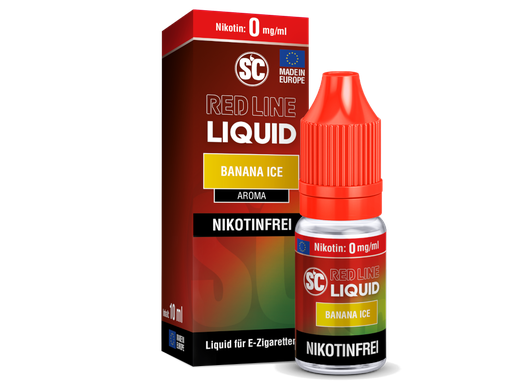 [SCNSL10BI-0] SC - Red Line - Banana Ice - Nikotinsalz Liquid 0 mg/ml