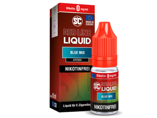 [SCNSL10BM-0] SC - Red Line - Blue Mix - Nikotinsalz Liquid 0 mg/ml