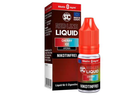 [SCNSL10CI-0] SC - Red Line - Cherry Ice - Nikotinsalz Liquid 0 mg/ml