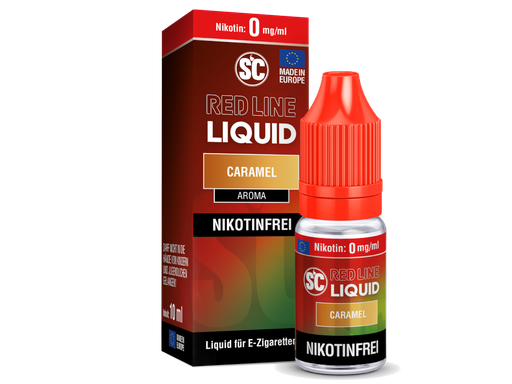 [SCNSL10CR-0] SC - Red Line - Caramel - Nikotinsalz Liquid 0 mg/ml