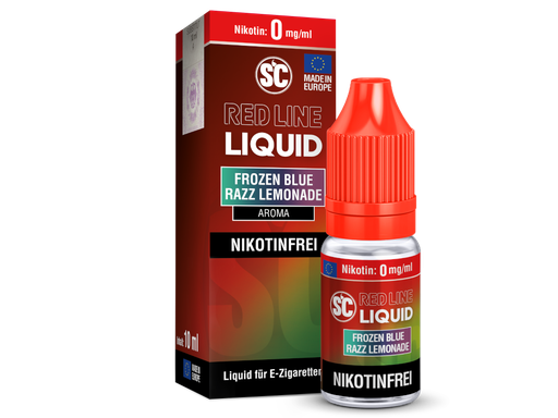 [SCNSL10FB-0] SC - Red Line - Frozen Blue Razz Lemonade - Nikotinsalz Liquid 0 mg/ml