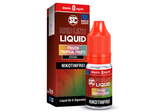 [SCNSL10FT-0-K] SC - Red Line - Frozen Tropical Fruits - Nikotinsalz Liquid 0 mg/ml 500er Packung