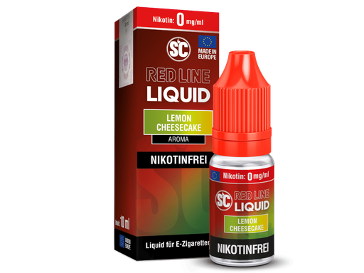 [SCNSL10LC-0-H] SC - Red Line - Lemon Cheesecake - Nikotinsalz Liquid 0 mg/ml 10er Packung