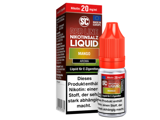 [SCNSL10MA-20] SC - Red Line - Mango - Nikotinsalz Liquid 20 mg/ml