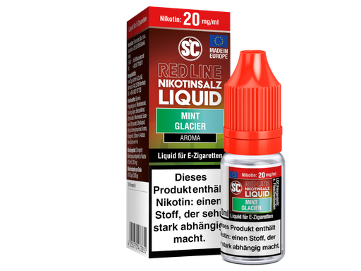 [SCNSL10MG-20] SC - Red Line - Mint Glacier - Nikotinsalz Liquid 20 mg/ml