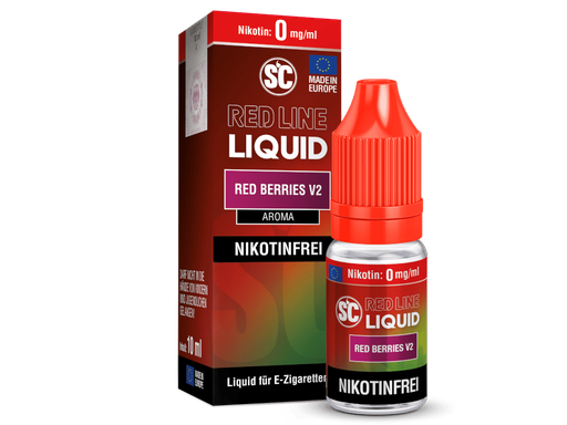 [SCNSL10RB2-0] SC - Red Line - Red Berries V2 - Nikotinsalz Liquid 0 mg/ml