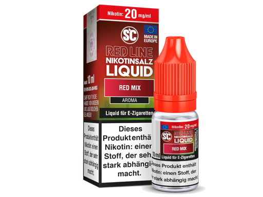 [SCNSL10RM-20-H] SC - Red Line - Red Mix - Nikotinsalz Liquid 20 mg/ml 10er Packung