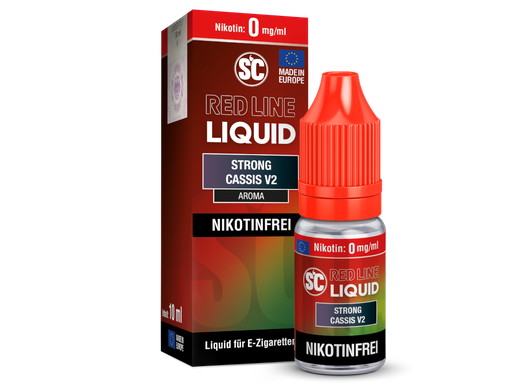 [SCNSL10SC2-0] SC - Red Line - Strong Cassis V2 - Nikotinsalz Liquid 0 mg/ml