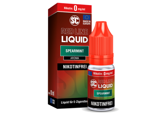 [SCNSL10SM-0-H] SC - Red Line - Spearmint - Nikotinsalz Liquid 0 mg/ml 10er Packung
