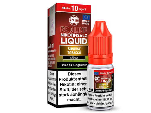 [SCNSL10ST-10] SC - Red Line - Sunrise Tobacco - Nikotinsalz Liquid 10 mg/ml