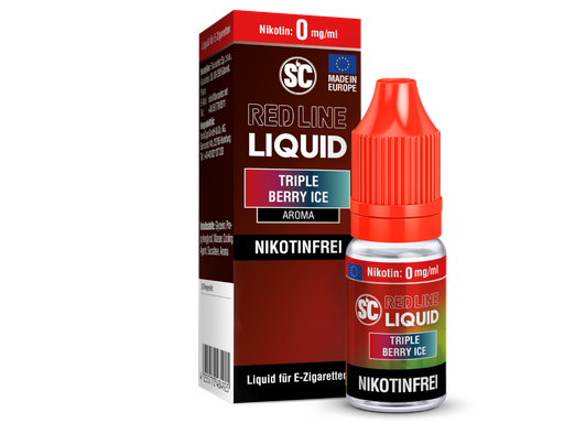 [SCNSL10TB-0-H] SC - Red Line - Triple Berry Ice - Nikotinsalz Liquid 0 mg/ml 10er Packung