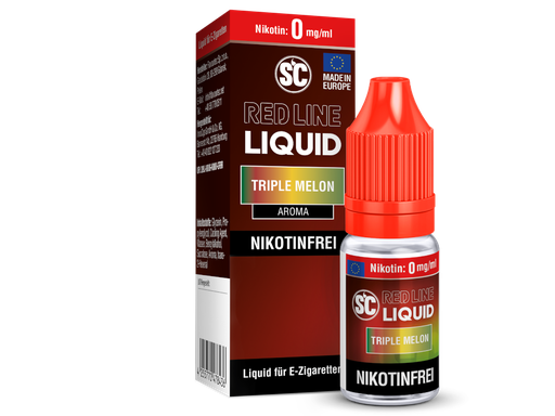 [SCNSL10TM-0-H] SC - Red Line - Triple Melon - Nikotinsalz Liquid 0 mg/ml 10er Packung