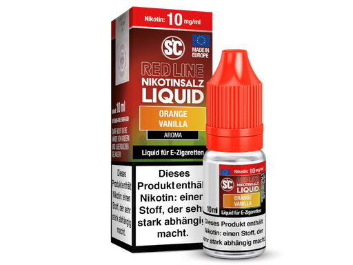 [SCNSL10VO-10-K] SC - Red Line - Orange Vanilla - Nikotinsalz Liquid 10 mg/ml 500er Packung