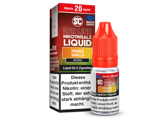 [SCNSL10VO-20] SC - Red Line - Orange Vanilla - Nikotinsalz Liquid 20 mg/ml