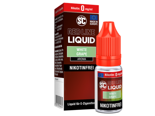 [SCNSL10WG-0] SC - Red Line - White Grape - Nikotinsalz Liquid 0 mg/ml