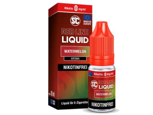 [SCNSL10WM-0] SC - Red Line - Watermelon - Nikotinsalz Liquid 0 mg/ml
