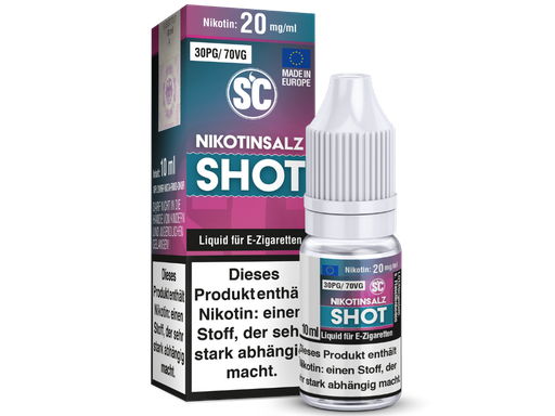 [SCS10NKS-37] SC - Nikotinsalz Shot 30PG/70VG 20 mg/ml