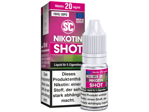 [SCS10S73-20-H] SC - 10 ml Nikotin Shot 70VG/30PG 20 mg/ml 10er Packung
