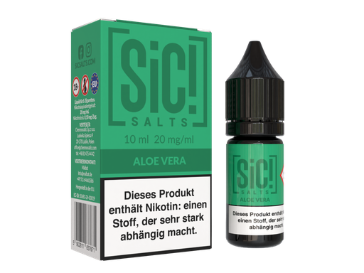[SINSL10AV-20] SiC! Salts - Aloe Vera - Nikotinsalz Liquid 20 mg/ml