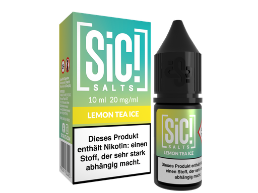 [SINSL10LT-20] SiC! Salts - Lemon Tea Ice - Nikotinsalz Liquid 20 mg/ml