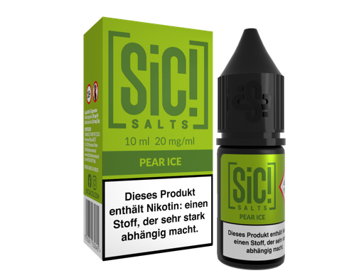[SINSL10PI-20] SiC! Salts - Pear Ice - Nikotinsalz Liquid 20 mg/ml