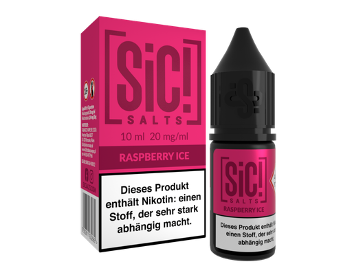 [SINSL10RI-20] SiC! Salts - Raspberry Ice - Nikotinsalz Liquid 20 mg/ml