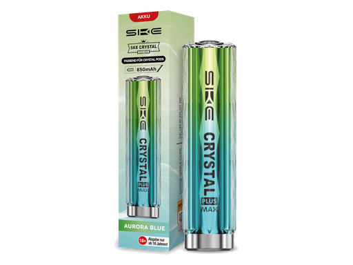 [SKEEWCMA-12-H] SKE - Crystal Plus MAX Akku 850 mAh aurora-blau 10er Packung