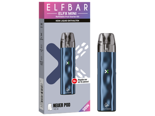 [EB100EXN-14] Elfbar - Elfx Mini E-Zigaretten Set Ocean