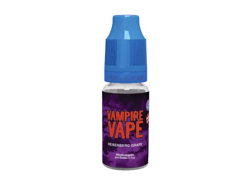 [VVL10HP-12] Vampire Vape - Heisenberg Grape E-Zigaretten Liquid 12 mg/ml