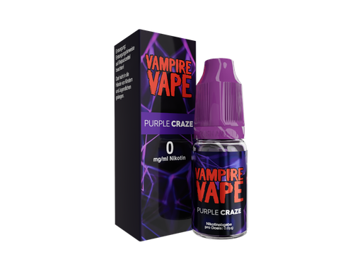 [VVL10PC-0] Vampire Vape - Purple Craze E-Zigaretten Liquid 0 mg/ml