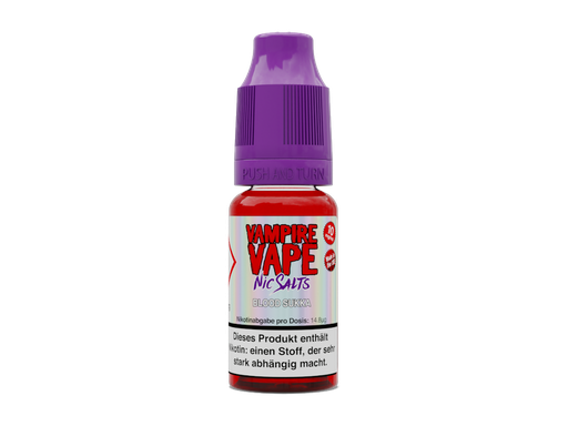 [VVNSL10BS-20] Vampire Vape - Blood Sukka - Nikotinsalz Liquid 20 mg/ml