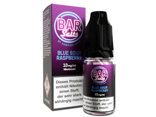 [VVNSL10BY-10] Vampire Vape - Bar Salts - Blue Sour Raspberry - Nikotinsalz Liquid 10 mg/ml