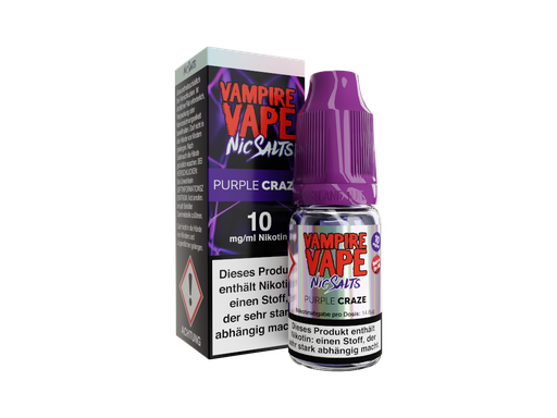 [VVNSL10PC-10] Vampire Vape - Purple Craze - Nikotinsalz Liquid 10 mg/ml