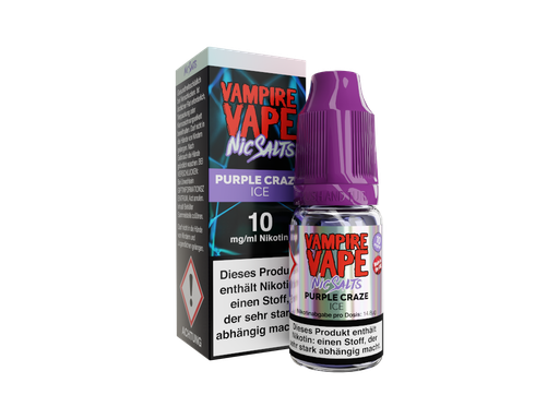 [VVNSL10PCI-10] Vampire Vape - Purple Craze Ice - Nikotinsalz Liquid 10 mg/ml