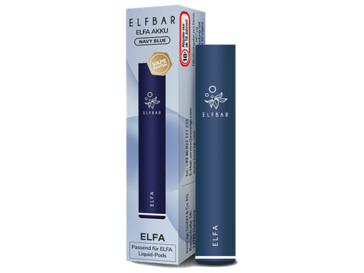 [EBEWEA-25-K] Elfbar - Elfa Akku 500 mAh Navy Blue 200er Packung