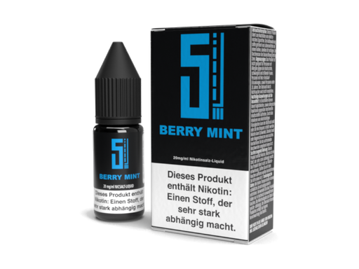 [5ELNSL10BM-20] 5EL - Berry Mint - Nikotinsalz Liquid 20 mg/ml